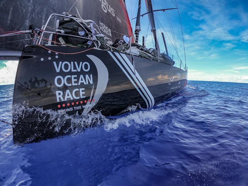 Leg 6 to Auckland, day 14 on board Sun hung Kai / Scallywag. 21 February,  photo copyright Jeremie Lecaudey / Volvo Ocean Race taken at  and featuring the Volvo One-Design class