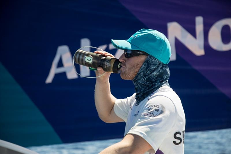 Volvo Ocean Race Leg 6 to Auckland, day 15 on board AkzoNobel, Canon pictures, Nicolaik n action, 21 February photo copyright Rich Edwards / Volvo Ocean Race taken at  and featuring the Volvo One-Design class