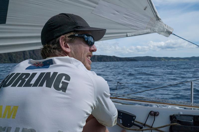 Leg 6 to Auckland, Day 21 on board Brunel. Peter Burling looking at the New Zealand coast. 27 February, . - photo © Yann Riou / Volvo Ocean Race