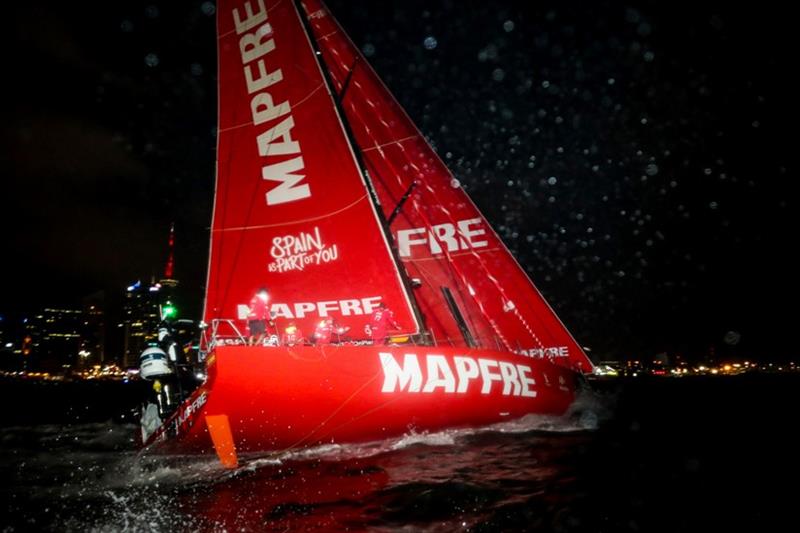 Volvo Ocean Race Leg 6 to Auckland, arrivals. 27 February - photo © Jesus Renedo / Volvo Ocean Race