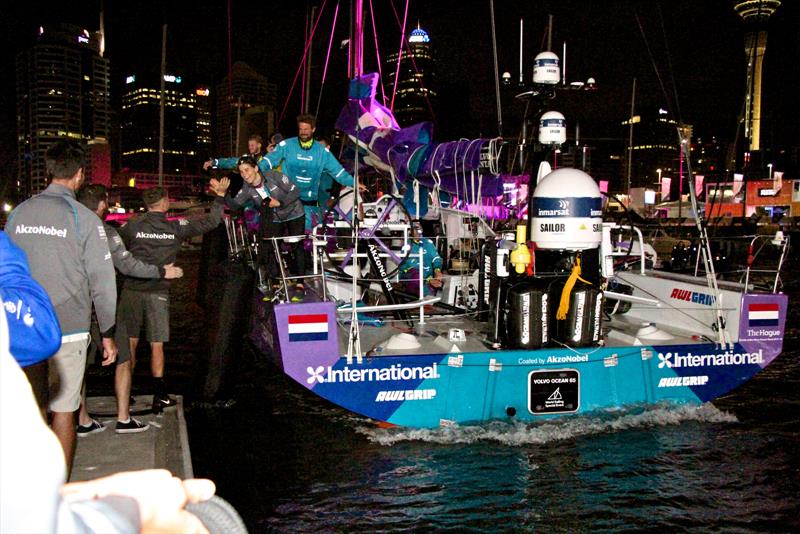 Volvo Ocean Race - Leg 6 Finish, Auckland, February 28, photo copyright Richard Gladwell taken at  and featuring the Volvo One-Design class
