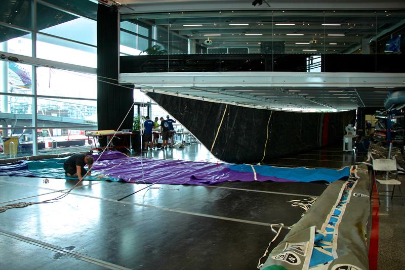 Sail-Loft Volvo Ocean Race - Leg 6 Finish, Auckland, February 28, Volvo Ocean Race - Auckland Stopover after Leg 6 Finish, Auckland, February 28, - photo © Richard Gladwell