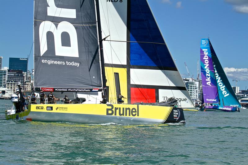 Volvo Ocean Race - Auckland Stopover In Port Race, Auckland, March 10, photo copyright Richard Gladwell taken at  and featuring the Volvo One-Design class