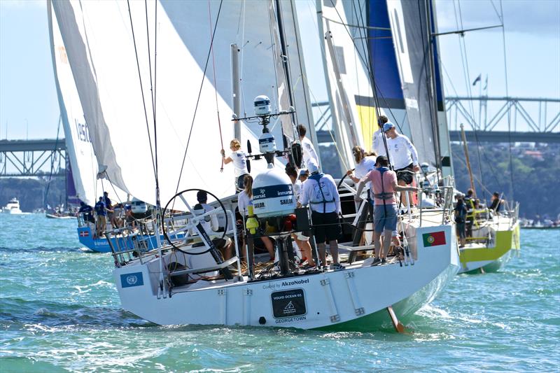 Turn the Tide on Plastic - Volvo Ocean Race - Auckland Stopover In Port Race, Auckland, March 10, - photo © Richard Gladwell