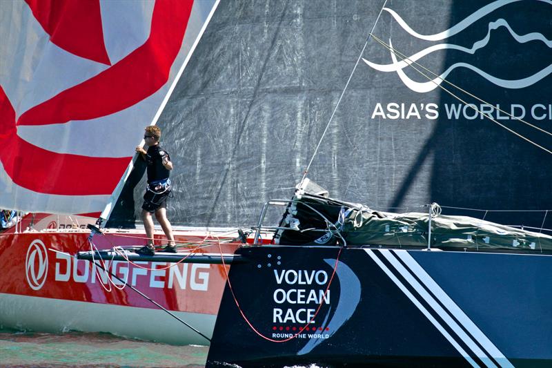 Start - Volvo Ocean Race - Auckland Stopover In Port Race, Auckland, March 10, - photo © Richard Gladwell