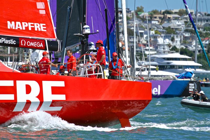 DongFeng - Volvo Ocean Race - Auckland Stopover In Port Race, Auckland, March 10, photo copyright Richard Gladwell taken at  and featuring the Volvo One-Design class