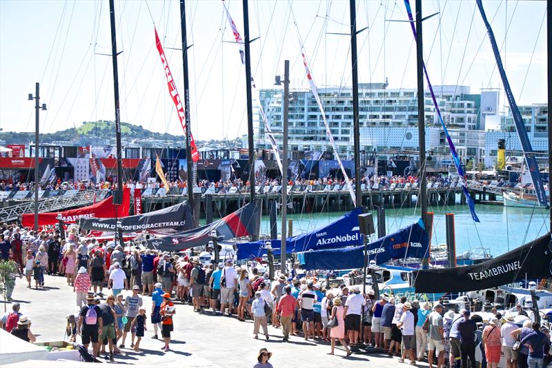 On the Dock - Volvo Ocean Race - Auckland Stopover In Port Race, Auckland, March 10, photo copyright Richard Gladwell taken at  and featuring the Volvo One-Design class