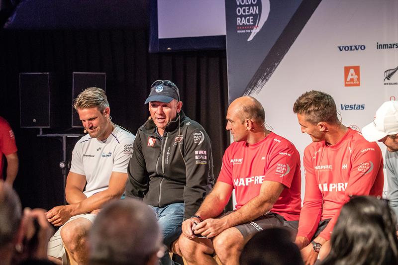 Volvo Ocean Race - Auckland Stopover.Skippers Press Conference 15 March, . - photo © Jesus Renedo / Volvo Ocean Race