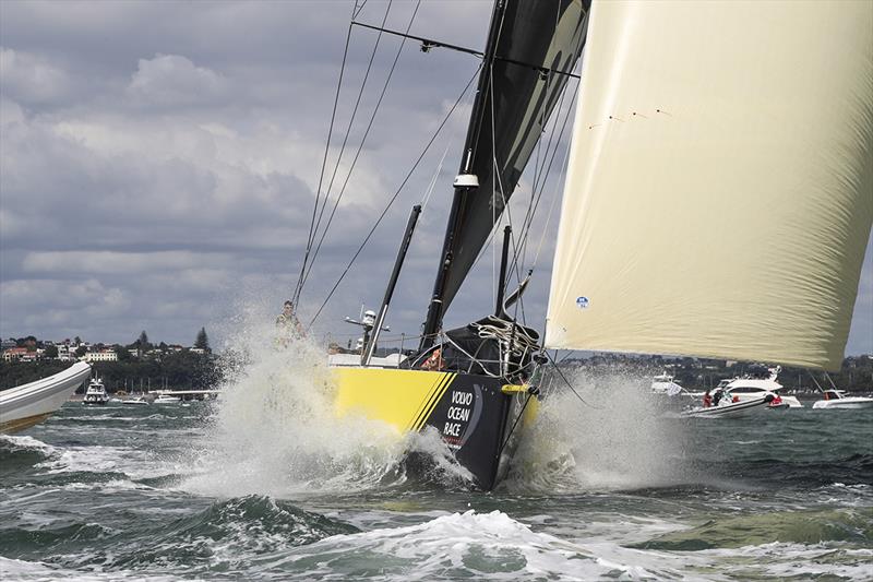 Volvo Ocean Race Leg 7, Auckland to Itajai - Start day - photo © Jesus Renedo / Volvo Ocean Race