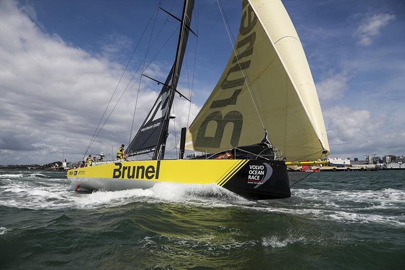 Volvo Ocean Race Leg 7, Auckland to Itajai - Start day - photo © Jesus Renedo / Volvo Ocean Race