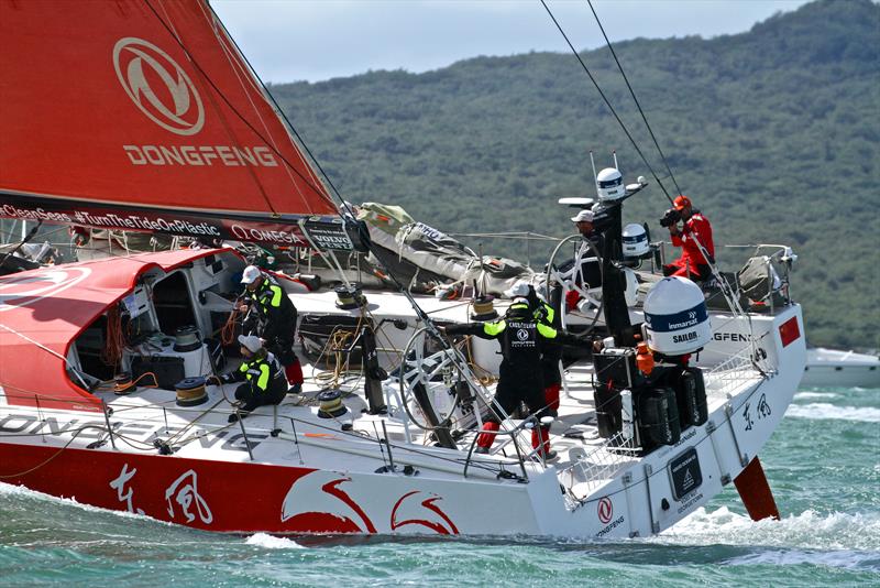 Dongfeng - Volvo Ocean Race - Auckland - Leg 7 Start - Auckland - March 18, photo copyright Richard Gladwell taken at  and featuring the Volvo One-Design class