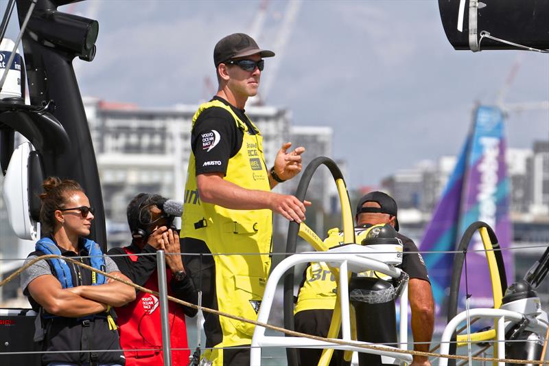 Peter Burling - Team Brunel - Volvo Ocean Race - Auckland - Leg 7 Start - Auckland - March 18, photo copyright Richard Gladwell taken at  and featuring the Volvo One-Design class