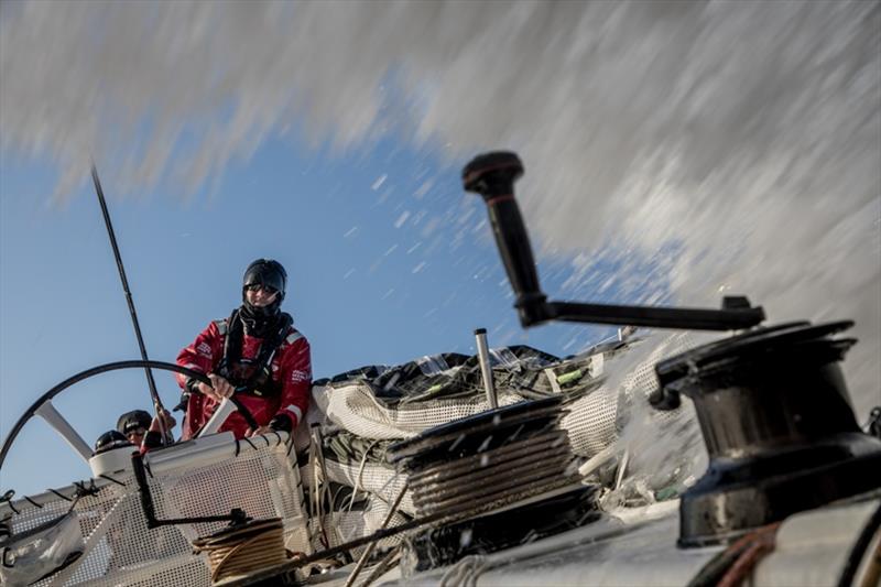 Volvo Ocean Race Leg 7 from Auckland to Itajai, day 3 on board Sun Hung Kai / Scallywag. 20 March photo copyright Konrad Frost / Volvo Ocean Race taken at  and featuring the Volvo One-Design class