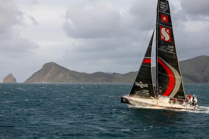 Leg 7, Auckland to Itajai, start day. 18 March,  photo copyright Ainhoa Sanchez / Volvo Ocean Race taken at  and featuring the Volvo One-Design class