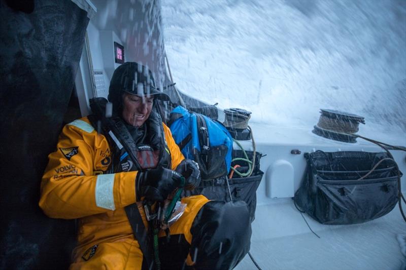 Volvo Ocean Race Leg 7 from Auckland to Itajai, day 7 on board Turn the Tide on Plastic. Dee Caffari photo copyright Sam Greenfield / Volvo Ocean Race taken at  and featuring the Volvo One-Design class