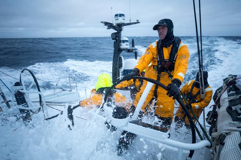 Volvo Ocean Race Leg 7 from Auckland to Itajai, day 6 on board Turn the Tide on Plastic. Fred Melo - photo © Sam Greenfield / Volvo Ocean Race