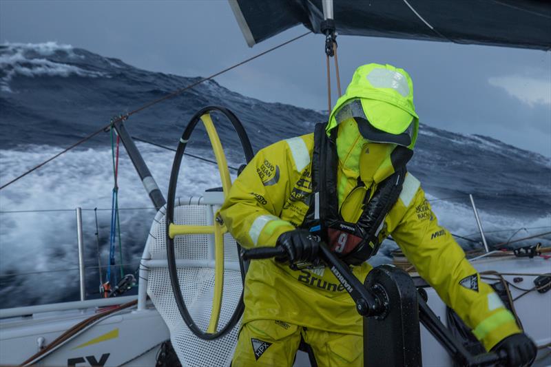 Leg 7 from Auckland to Itajai, day 08 on board Brunel. 26 March,  photo copyright Yann Riou / Volvo Ocean Race taken at  and featuring the Volvo One-Design class