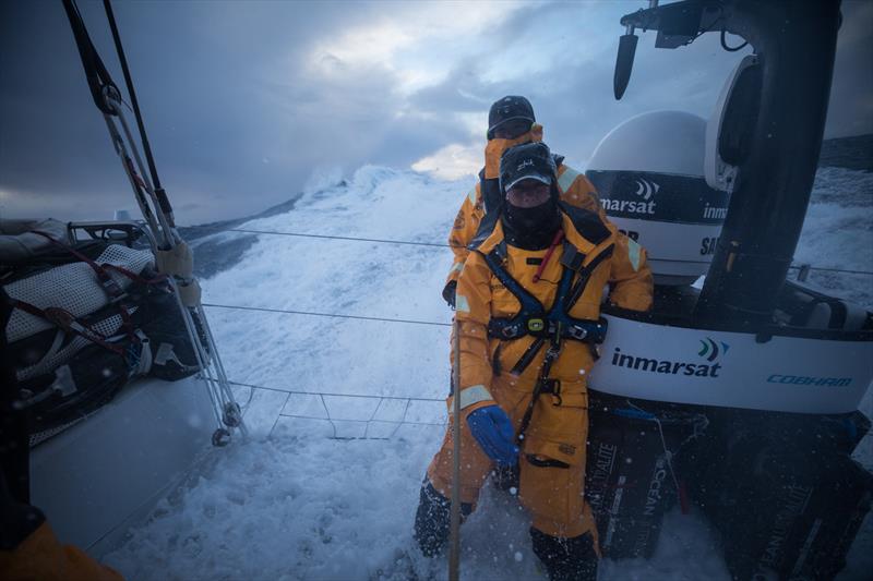 Leg 7 from Auckland to Itajai, day 10 on board Turn the Tide on Plastic. Liz Wardley. 26 March,  photo copyright Sam Greenfield / Volvo Ocean Race taken at  and featuring the Volvo One-Design class