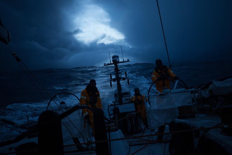 Leg 7 from Auckland to Itajai, day 11 on board Turn the Tide on Plastic. 28 March,  photo copyright Sam Greenfield / Volvo Ocean Race taken at  and featuring the Volvo One-Design class