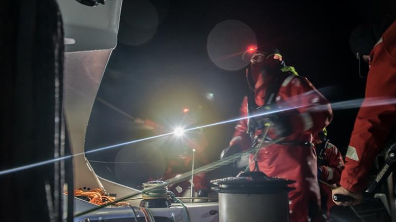 Volvo Ocean Race Leg 7 from Auckland to Itajai, day 12 on board Vestas 11th Hour.. Mark Towill. - photo © Jeremie Lecaudey / Volvo Ocean Race