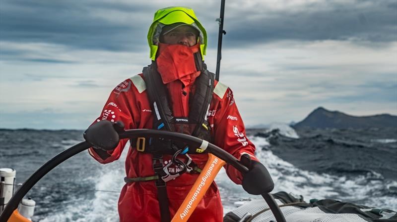 Volvo Ocean Race Leg 7 from Auckland to Itajai, day 13 on board Vestas 11th Hour. Cap Horn Rounding. Charlie Enright. - photo © Jeremie Lecaudey / Volvo Ocean Race