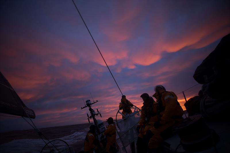 Leg 7 from Auckland to Itajai, day 13 on board Turn the Tide on Plastic. Rounding Cape Horn. 29 March,  photo copyright Sam Greenfield / Volvo Ocean Race taken at  and featuring the Volvo One-Design class