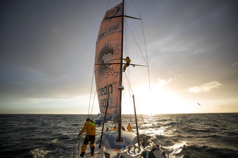 Volvo Ocean Race Leg 7 from Auckland to Itajai, day 14 on board Turn the Tide on Plastic photo copyright Sam Greenfield / Volvo Ocean Race taken at  and featuring the Volvo One-Design class