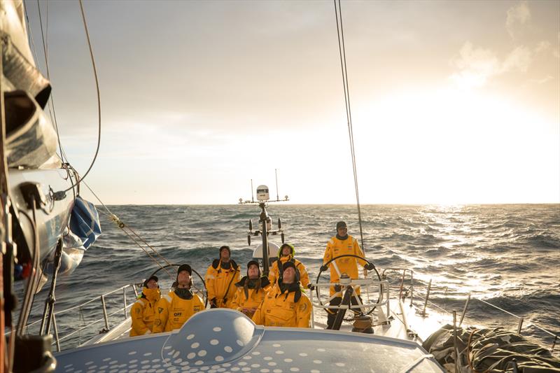 Leg 7 from Auckland to Itajai, day 14 on board Turn the Tide on Plastic. 30 March,  photo copyright Sam Greenfield / Volvo Ocean Race taken at  and featuring the Volvo One-Design class