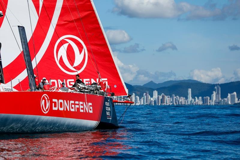 Volvo Ocean Race Leg 7 from Auckland to Itajai. Arrivals. 03 April - photo © Ainhoa Sanchez / Volvo Ocean Race