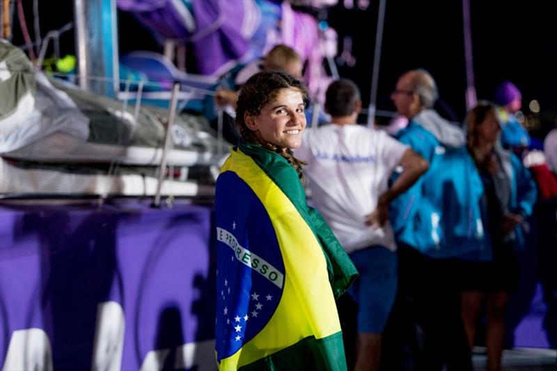 Volvo Ocean Race Leg 7 from Auckland to Itajai. Arrivals in Itajai photo copyright Pedro Martinez / Volvo Ocean Race taken at  and featuring the Volvo One-Design class
