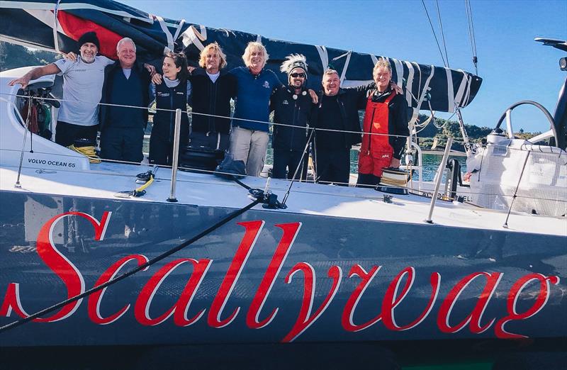 SHK Scallywag's crew pose before leaving for their delivery voyage to Itajai, via Strait of Magellan  - photo © SHK Scallywag