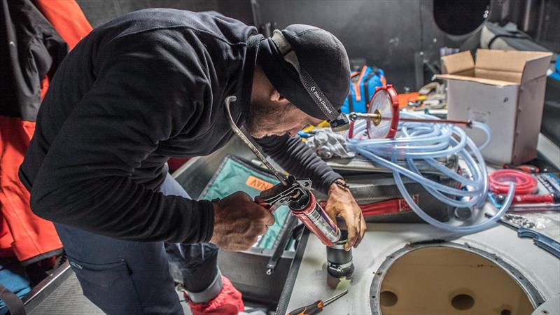 Vestas 11th Hour Racing, Port Stanley, Falkland Islands - photo © Jeremie Lecaudey / Volvo Ocean Race