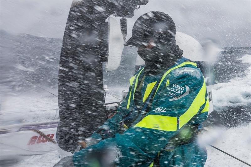 Leg 7 from Auckland to Itajai, day 7 on board AkzoNobel. 23 March, . Luke Molloy. - photo © James Blake / Volvo Ocean Race