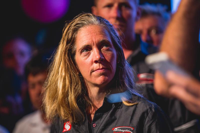 Libby Greenhalgh - Itajai stopover. Awards Night. 20 April,  photo copyright Pedro Martinez / Volvo Ocean Race taken at  and featuring the Volvo One-Design class