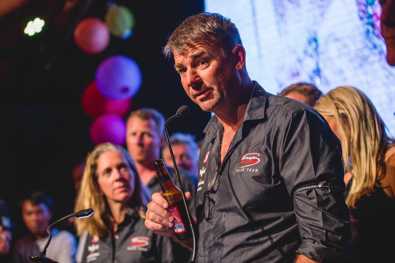 David Witt, Itajai stopover. Awards Night. 20 April,  photo copyright Pedro Martinez / Volvo Ocean Race taken at  and featuring the Volvo One-Design class