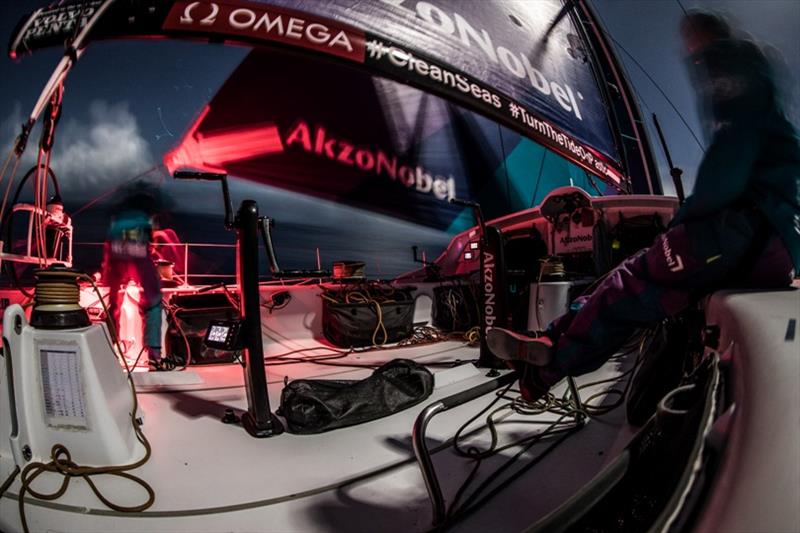 Volvo Ocean Race Leg 8 from Itajai to Newport, Day 4, on board AkzoNobel photo copyright Brian Carlin / Volvo Ocean Race taken at  and featuring the Volvo One-Design class