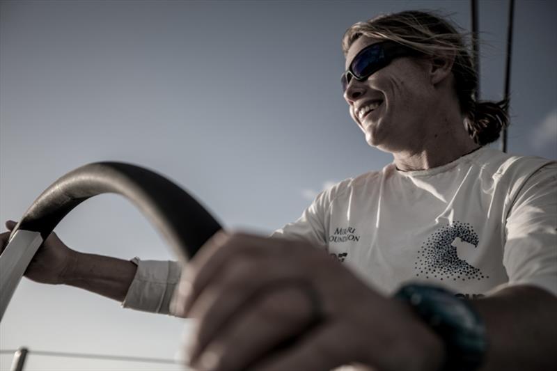 Volvo Ocean Race Leg 8 from Itajai to Newport, day 7, on board Turn the Tide on Plastic.. Liz Wardley. - photo © James Blake / Volvo Ocean Race