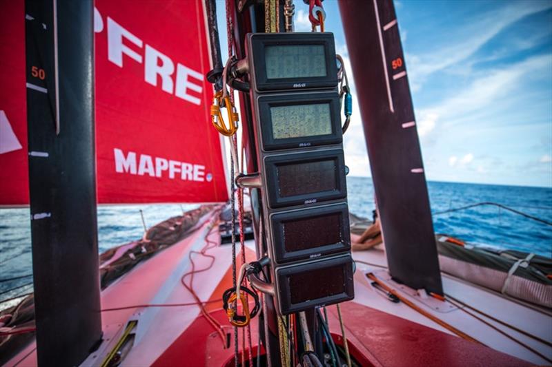 Navigation systems off due electrical problems photo copyright Ugo Fonolla / Volvo Ocean Race taken at  and featuring the Volvo One-Design class