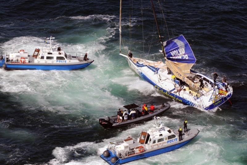 Telefónica Blue - Volvo Ocean Race - photo © Rick Tomlinson