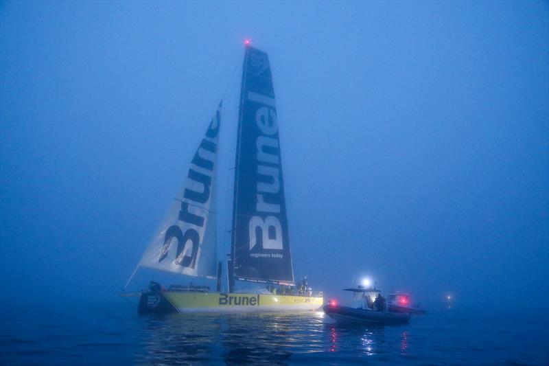 Leg 8 from Itajai to Newport. Arrivals. 08 May, 2018 photo copyright Jesus Renedo / Volvo Ocean Race taken at  and featuring the Volvo One-Design class