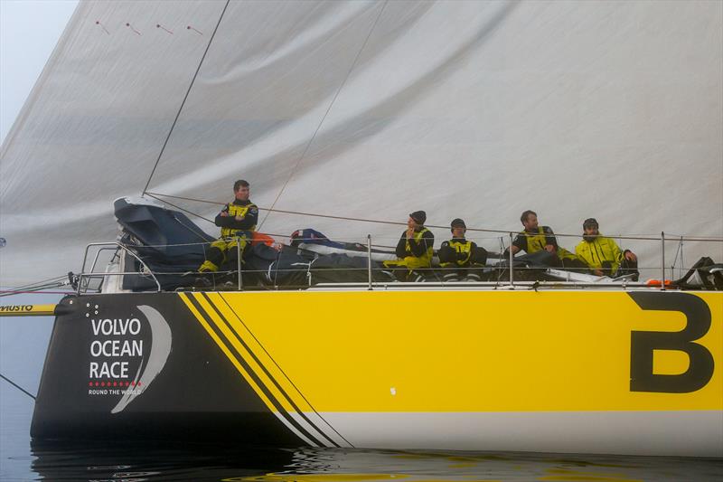 Team Brunel - Leg 8 from Itajai to Newport. Arrivals. 08 May, 2018 photo copyright Jesus Renedo / Volvo Ocean Race taken at  and featuring the Volvo One-Design class