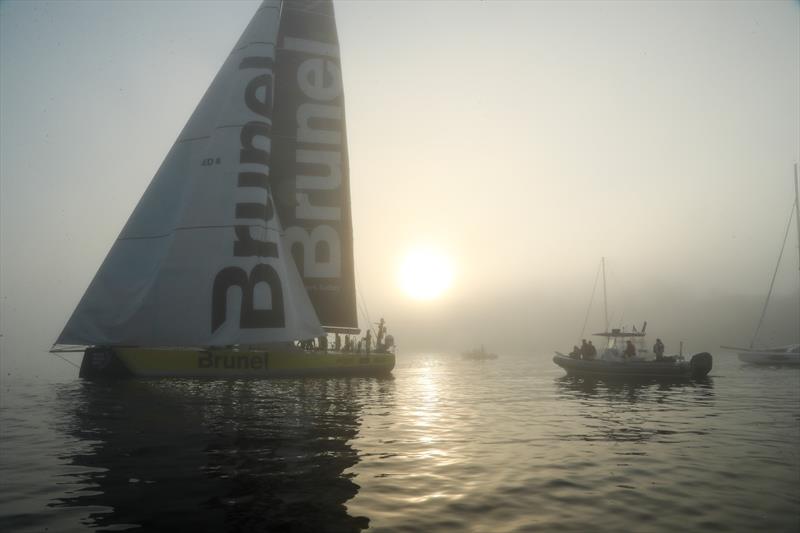 Team Brunel - Leg 8 from Itajai to Newport. Arrivals. 08 May, 2018 photo copyright Jesus Renedo / Volvo Ocean Race taken at  and featuring the Volvo One-Design class