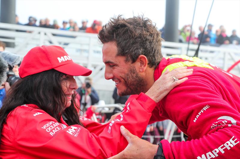 Blair Tuke - MAPFRE - Leg 8 from Itajai to Newport. Arrivals. 08 May,  photo copyright Jesus Renedo / Volvo Ocean Race taken at  and featuring the Volvo One-Design class