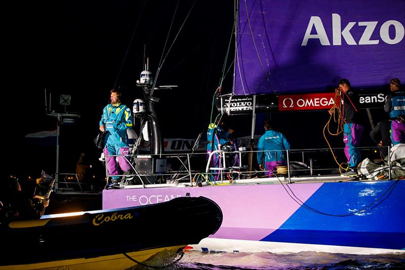 Team AkzoNobel - Volvo Ocean Race Leg 9, from Newport to Cardiff, arrivals. 29 May, 2018 - photo © Jesus Renedo / Volvo Ocean Race