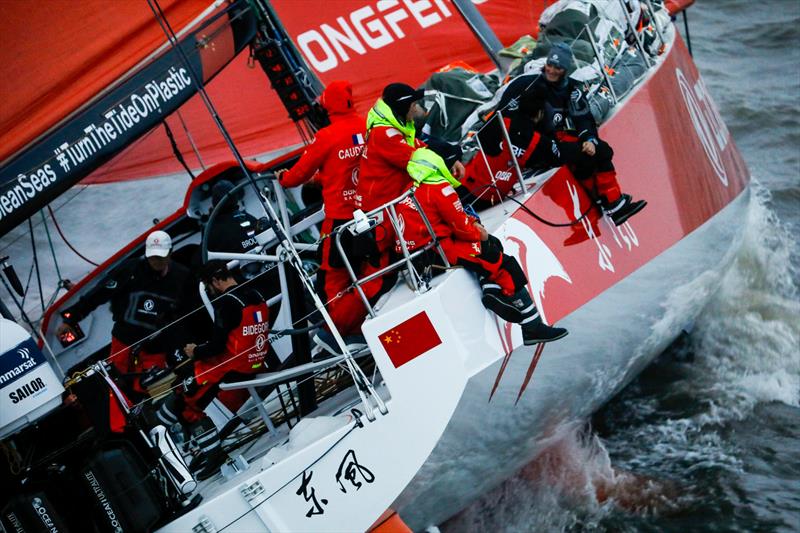 Dongfeng - Leg 9, from Newport to Cardiff, arrivals. 29 May, . - photo © Ainhoa Sanchez / Volvo Ocean Race