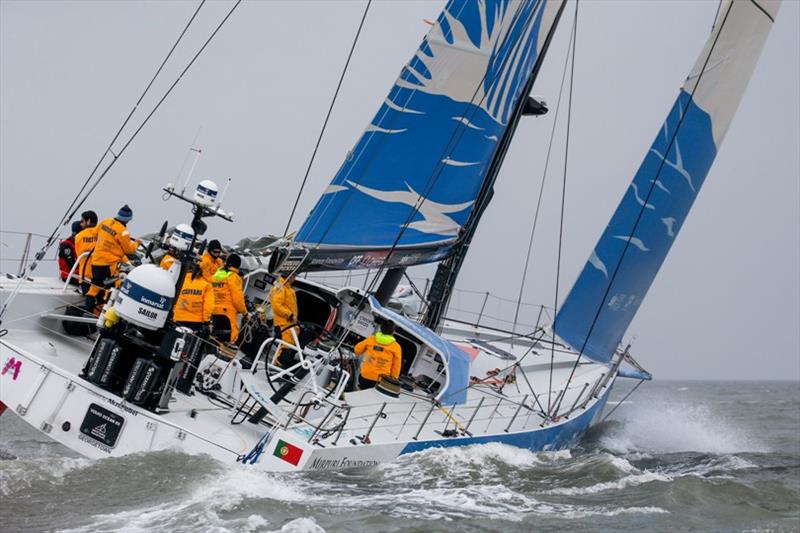 Volvo Ocean Race Leg 9, from Newport to Cardiff, arrivals. - photo © Jesus Renedo / Volvo Ocean Race