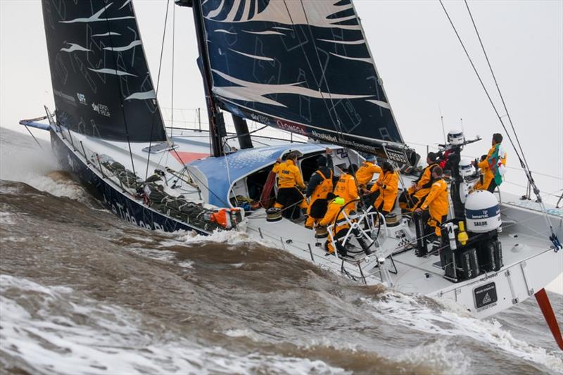 Volvo Ocean Race Leg 9, from Newport to Cardiff, arrivals. - photo © Jesus Renedo / Volvo Ocean Race