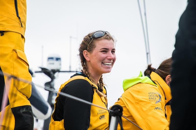 Bianca Cook - Leg 9, from Newport to Cardiff, arrivals. 29 May, . - photo © Jen Edney / Volvo Ocean Race