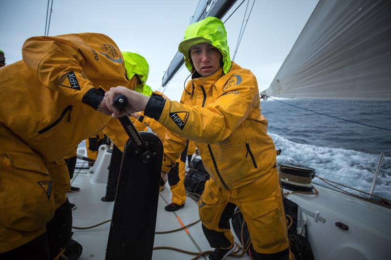 Bianca Cook -Leg 7 from Auckland to Itajai, day 19 on board Turn the Tide on Plastic. . 05 April,  photo copyright Sam Greenfield / Volvo Ocean Race taken at  and featuring the Volvo One-Design class