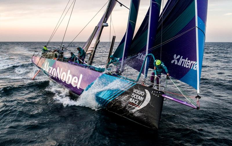 Volvo Ocean Race Leg 10, from Cardiff to Gothenburg, Day 02, on board AkzoNobel photo copyright James Blake / Volvo Ocean Race taken at  and featuring the Volvo One-Design class